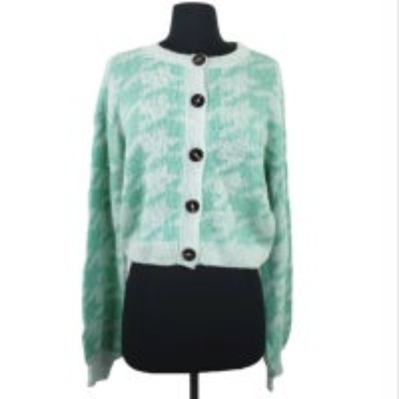 Sweaters - Wild Fable Houndstooth Cropped Sweater Large